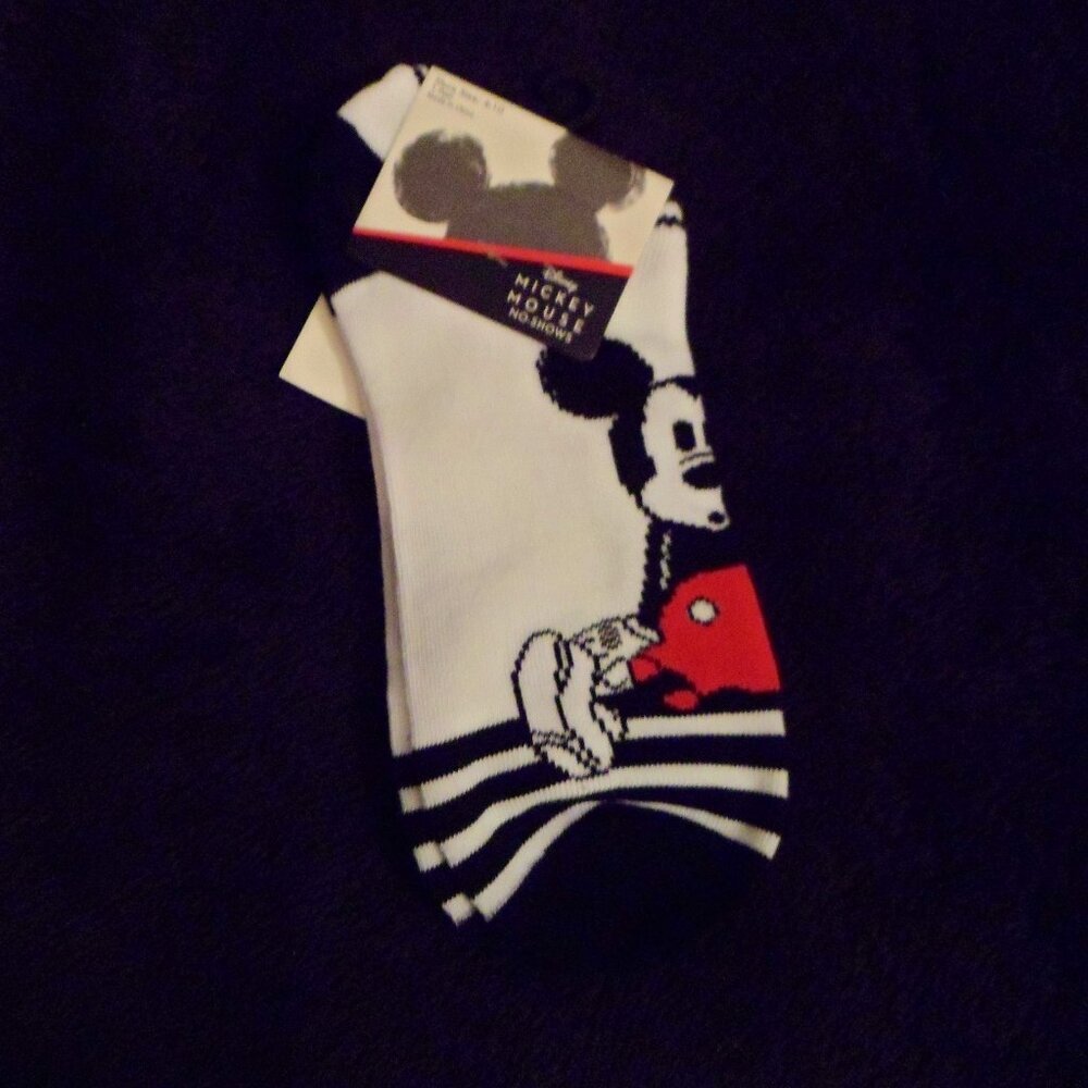 Mickey Mouse No Show Socks